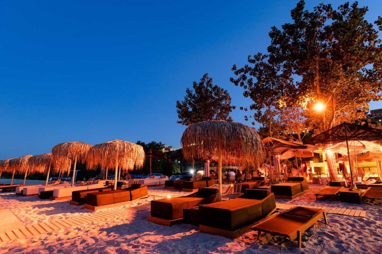 Limna Beach Afytos Buitenkant foto